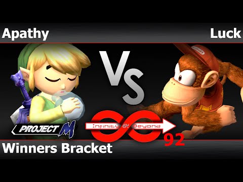 IaB! 92 PM - Apathy (Toon Link) vs SS | Luck (Diddy) - Winners Bracket