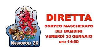 'DIRETTA corteo mascherato dei bambini - Nebiopoli 2026' video thumbnail