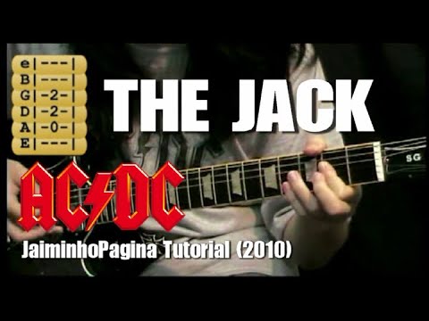 "The Jack" Guitar Lesson (AC/DC) Original JaiminhoPagina Series (2010)