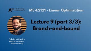 Download the video "MS-E2121 - Linear Optimization - Lecture 9.3"