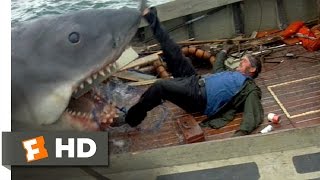 Jaws (1975) - Quint Is Devoured Scene (9/10) | Movieclips