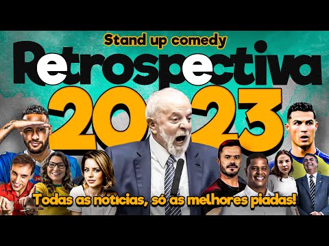 RETROSPECTIVA 2023 - SÓ AS MELHORES PIADAS -  STAND UP DIOGO PORTUGAL