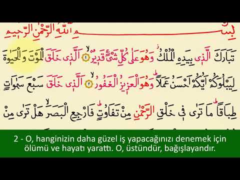 MÜLK SURESİ SALİH POLAT - TAKİPLİ - TÜRKÇE ALTYAZILI - 4K