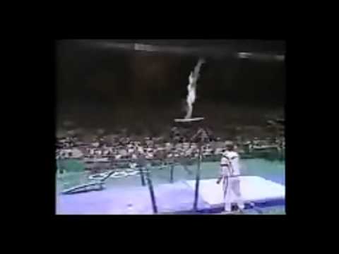 1996 Romanian Gymnastics w/ Laverne & Shirley theme