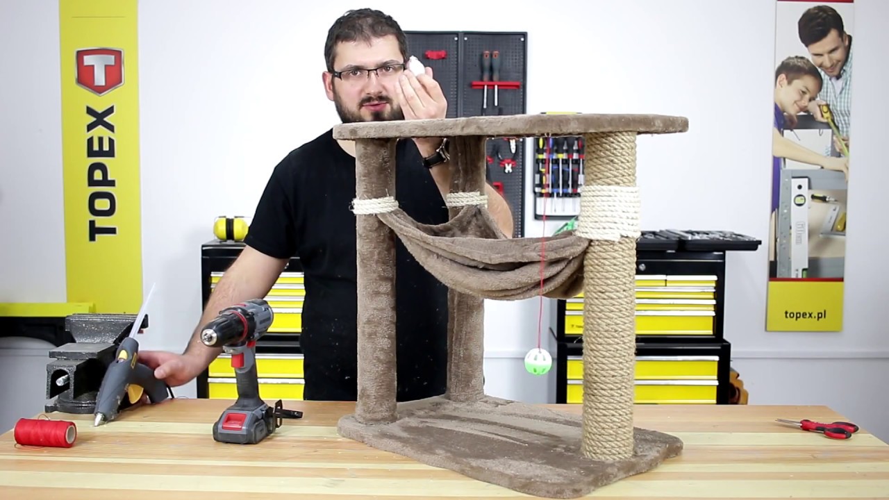 Zobacz jak: zrobić drapak dla kota