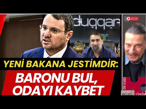 YENİ BAKANA JESTİMDİR #canlı #kumarbaronu #bakanlık #akıngürlek #gökhanreis