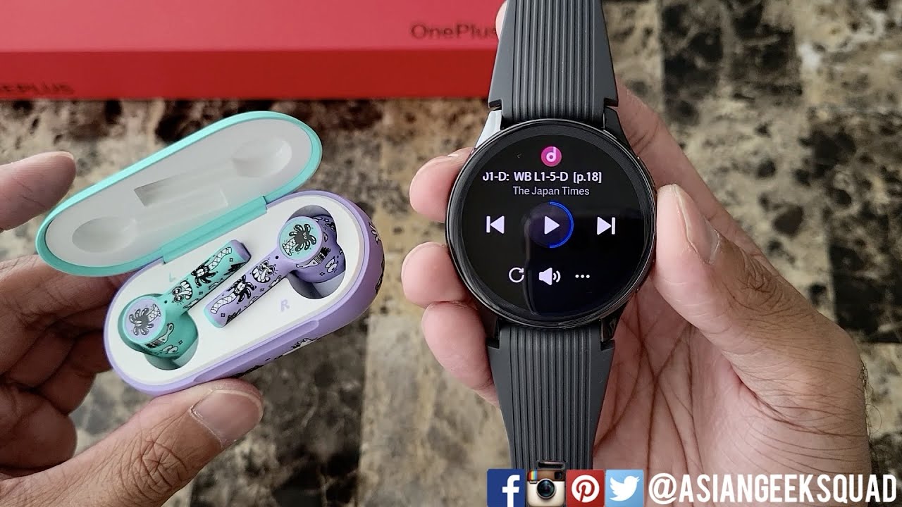 OnePlus Watch Gym Mode (Offline Music and Bluetooth EarBuds) with the OnePlus Buds Z