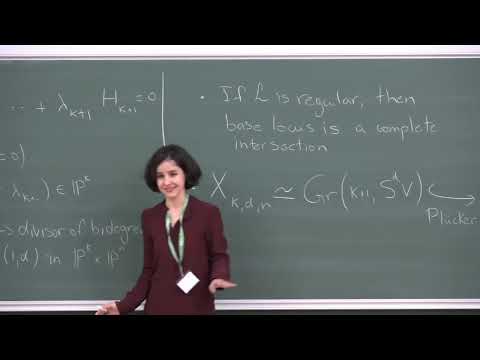 EMGW04 | Dr. Aline Zanardini | GIT for linear systems of hypersurfaces