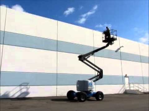 Sold! Genie Z45/25 Rough Terrain Articulating Boom Lift Aerial bidadoo.com