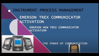 Emerson_TREX_Communicator_Activation_Upgrade_Studio #how to Activate the TREX Communicator