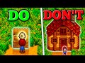 13 MOST IMPORTANT Do's & Don'ts In Stardew Valley