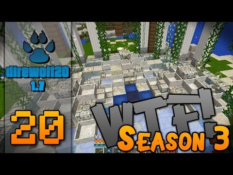 Minecraft - Direwolf20 1.7.10 - FTB -60FPS - "World Update Time!!" - "WTF!" S3E20