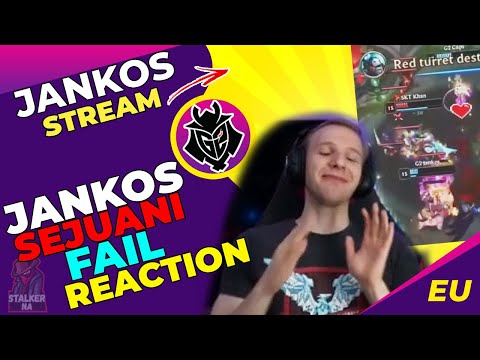 G2 Jankos Reacts to His Sejuani FAIL at Worlds | G2 vs SKT