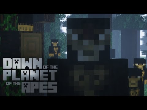 Planet of the Apes Trailer In Minecraft [Minecraft Machinima]