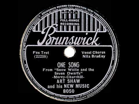 1937 Artie Shaw - One Song (Nita Bradley, vocal)