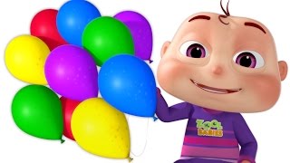 Five Little Babies Blowing A Balloon | And Many More Baby Songs | 3D Rhymes For Children