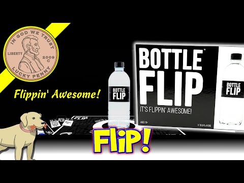 How To Play The Game Bottle Flip Board Game - Butch And I Flip For This Game!