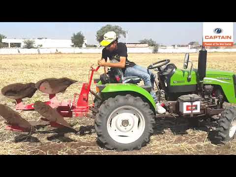 Captain reversible mould board plough