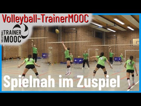 Spielnah trainieren - Zuspiel - Volleyball-TrainerMOOC #4