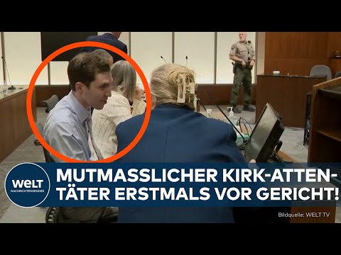 Video Thumbnail: USA: Nach Mord an Charlie Kirk – mutmaßlicher Attentäter erstmals vor Gericht