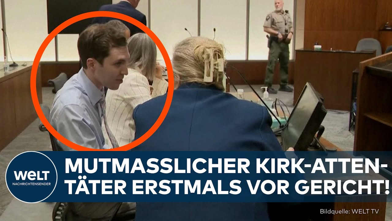 USA: Nach Mord an Charlie Kirk – mutmaßlicher Attentäter erstmals vor Gericht