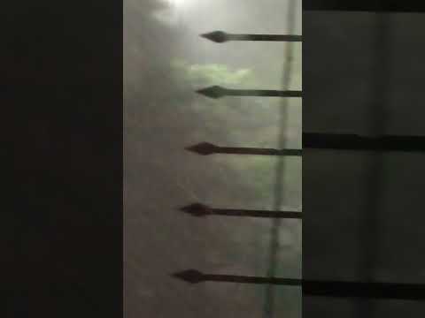 Tremendo temporal en godoy cruz mendoza muy revolucionado el clima