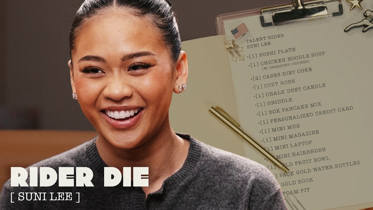 Suni Lee Breaks Down Her Essential Greenroom Items | Rider Die