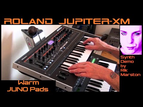 Roland Jupiter-Xm Warm Juno Pads ZENcore Synthesizer Rik Marston
