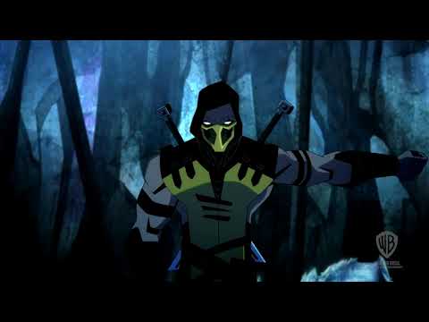 Mortal kombat legends battle of the Realms : Scorpion Meets Kuai liang (sub zero) clip