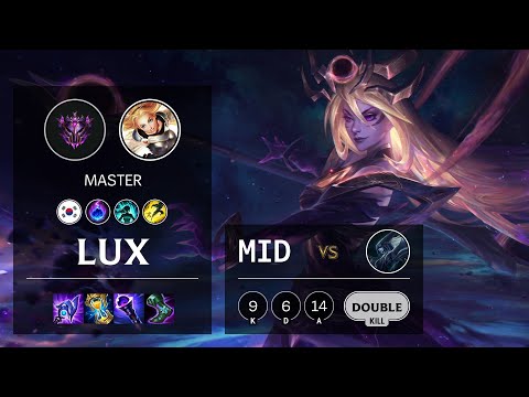 Lux Mid vs Lissandra - KR Master Patch 11.15