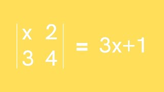 Basic linear algebra problem