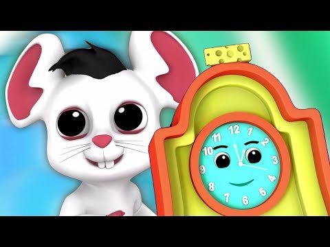 hickory dickory muelle | canción para niños | rimas infantiles | Hickory Dickory Dock | Kids Rhymes