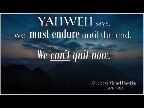 The Prophetic Word Program #631 from the Great House of Yahweh in Abelin with Yisrayl Hawkins