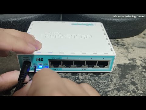 MikroTik HEX RB750Gr3 5-Port Gigabit Ethernet Router, New Sealed