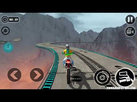 Impossible Motor Bike Tracks: All Motors Unlocked Game Stunts - Android GamePlay Crazy Stunts