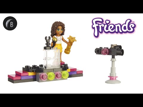 Vidéo LEGO Friends 30205 : Le tapis rouge de la Pop Star (Polybag)