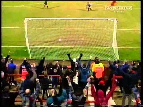 Scott Houghton wonder goal versus Northwich Victoria - FA Cup Round Two 2001