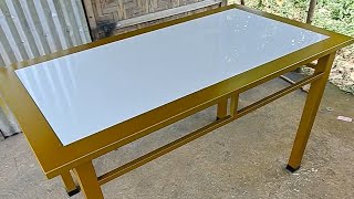 Dining Table Tiletop (gold) #quality