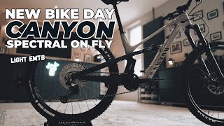 NEW BIKE DAY // Canyon Spectral on Fly Light EMTB mit TQ Motor