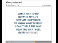 Britney Spears - Overprotected karaoke com back ...