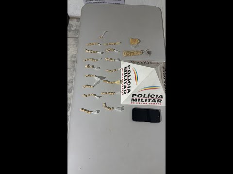 Suspeito é preso por tráfico durante operação em Pedras de Maria da Cruz