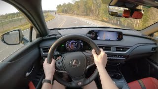 [와인딩로드] 2022 Lexus UX250h F Sport - POV Test Drive (Binaural Audio)