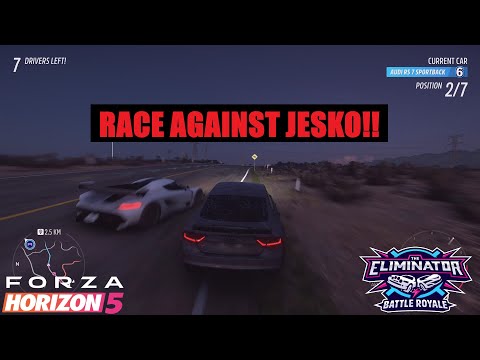 FH5 THE ELIMINATOR - AUDI RS7 VS KOENIGSEGG JESKO ON FINAL!!