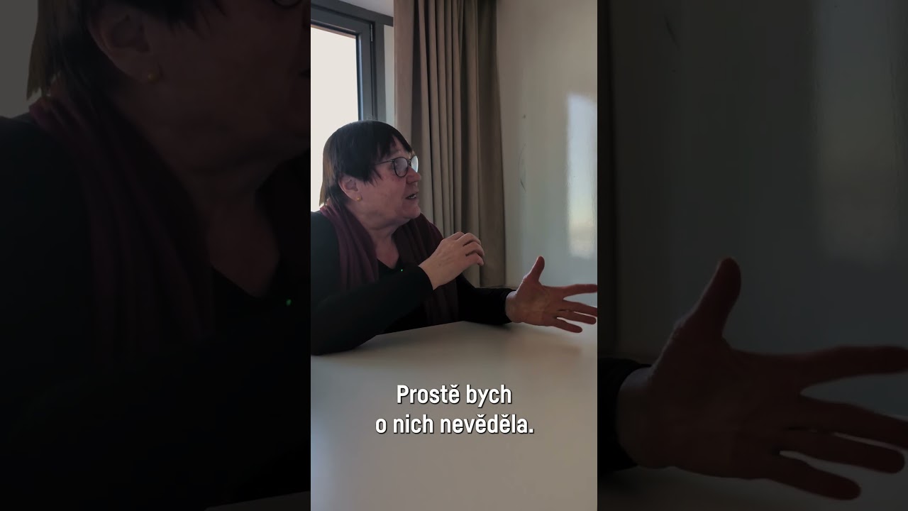 Anna Šabatová o Novinářské ceně