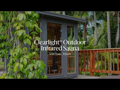 Clearlight® Saunas Outdoor 5-Person Full Spectrum Sauna