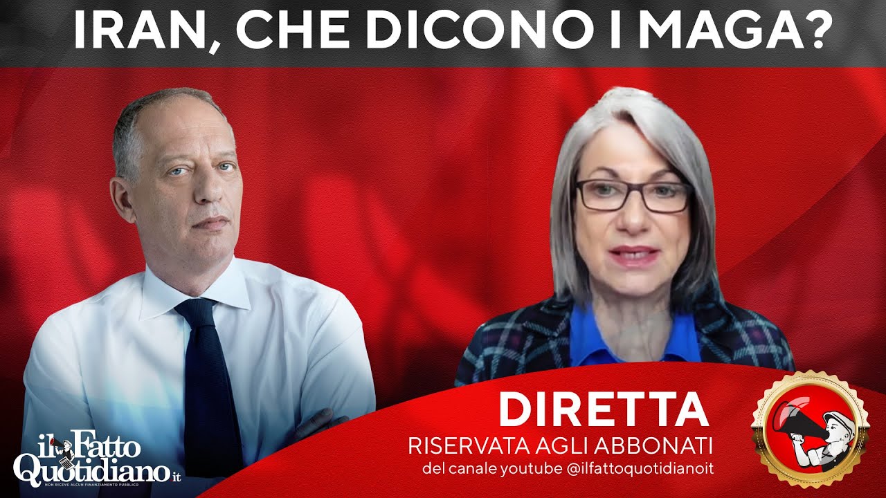 Usa-Iran, cosa dicono i Maga? Ne parlano Peter Gomez e Loretta Napoleoni