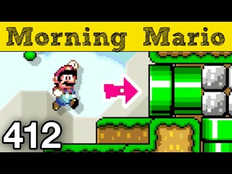 Morning Mario #412 - "X2-3 Groovy Gardens"