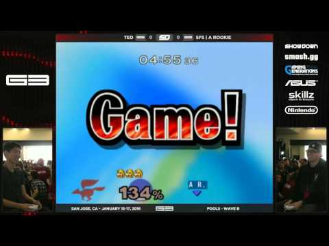 GENESIS 3 - Ted (Falco) vs SFS|A Rookie (Mario) - SSBM Singles Pools - Wave B