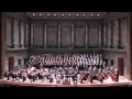 Ralph Vaughan Williams: Dona Nobis Pacem (Eastman-Rochester Chorus; ESSO; Yunn-Shan Ma, conductor)