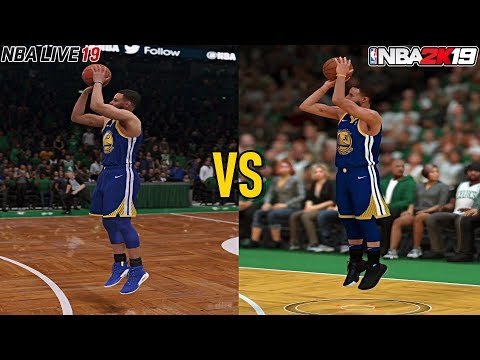 NBA 2K19 vs NBA Live 19 Graphics Comparison (PS4 Pro)